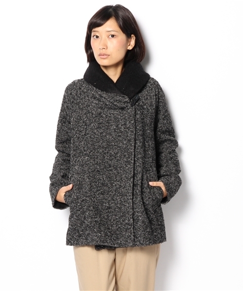 ガリャルダガランテ ツイードピーコート ガリャルダガランテ ツイードピーコート GALLARDAGALANTE（ガリャルダ