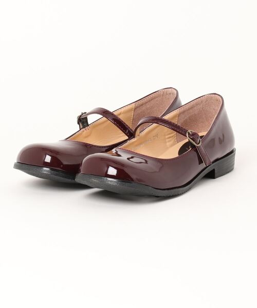 YOSUKE（ヨースケ）の「「YOSUKE/ヨースケ」ワンストラップフラットシューズ（ドレスシューズ・レディース・ブラック/クリアブラック/ダークブラウン/ベージュ・23/24/25/24.5/23.5）」の3枚目の写真