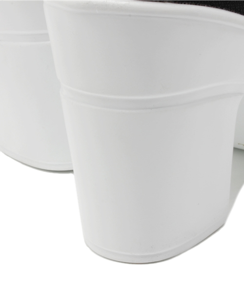 WEGO（ウィゴー）の「WEGO/厚底ヒールスリッポン（スニーカー・レディース・ホワイト/ブラック/その他1・23.5/24.5）」の10枚目の写真