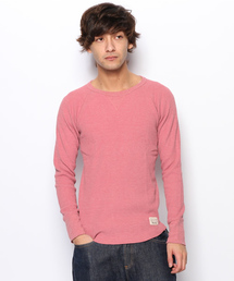 BEAVER | PEACENIK(ピースニック)  WAFFLE RAGLAN TEE  (302)(Tシャツ/カットソー)