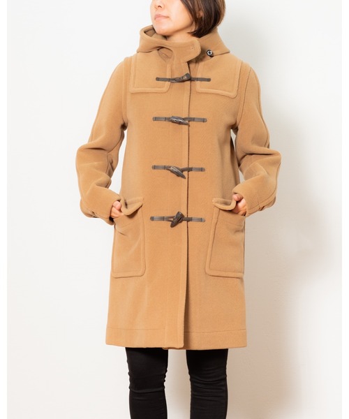 【美品】INVERTERE インバーティア　ロングダッフルコート　ヘリンボーン INVERTERE（インバーティア）の「INVERTERE/インバーティア LONG