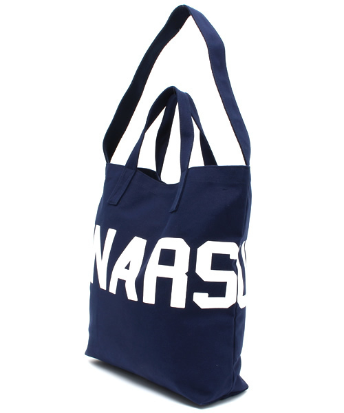 UNITED ARROWS（ユナイテッドアローズ）の「UAS UNARS 2WAY TOTE BAG ◆（トートバッグ・メンズ・オフホワイト/ネイビー・フリー）」の3枚目の写真
