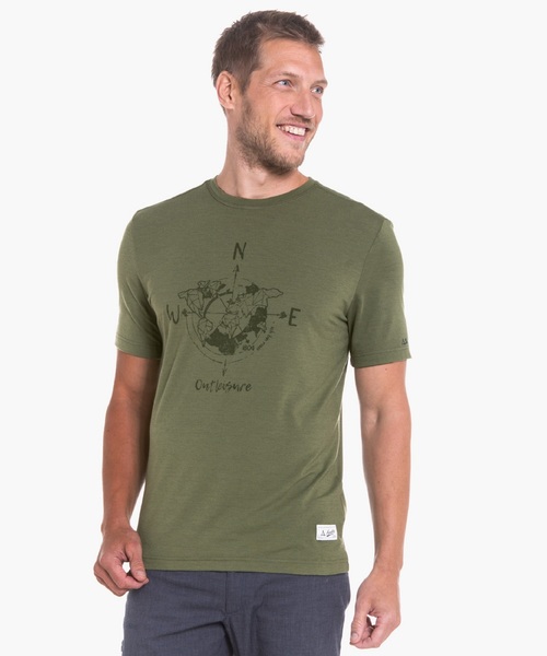 Schoffel(ショッフェル)の「Schoffel/ショッフェル メンズ インポートTシャツ(Tシャツ/カットソー・メンズ・ライトグレー/カーキ/イエロー/ブルー系その他・M/S/L)」の1枚目の写真