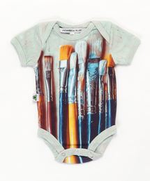 INCHWORM ALLEY（インチウォームアレイ）の「INCHWORM ALLEY #7006 S/S ONESIE － 801182（ロンパース）」