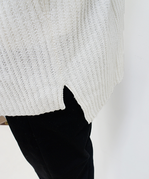 CIAOPANIC(チャオパニック)の「《WEB限定》【1 to 10 people】ロングタートルニット(ニット/セーター・メンズ・ホワイト/ブラック/ネイビー・FREE)」の8枚目の写真