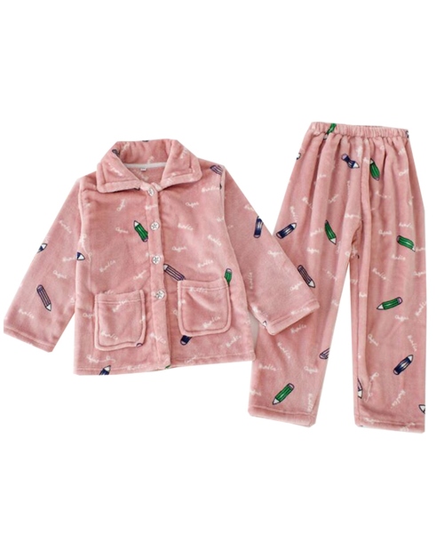 DAY CLOSET（デイ クローゼット）の「キッズ もこもこボア総柄オーバーサイズルームウェア セットアップ 冬（ルームウェア/パジャマ・キッズ・A/B/C/D/E/F/G/H/I/N/Q/M/K/O/P/J/ブルー系その他/ピンク系その他2/ピンク系その他・110cm/120cm/130cm/140cm/160cm/150cm）」の22枚目の写真