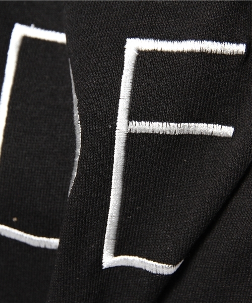 WEGO(ウィゴー)の「WEGO/衿付き7分袖刺繍スウェット(スウェット・レディース・オフホワイト/ブラック/杢グレー/ネイビー・FREE)」の11枚目の写真