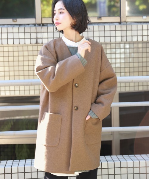 LOWRYS FARM（ローリーズファーム）の「TRノーカラージャケット