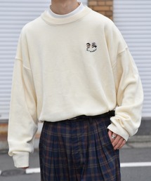 kutir | おじさん刺繍ニット(ニット/セーター)