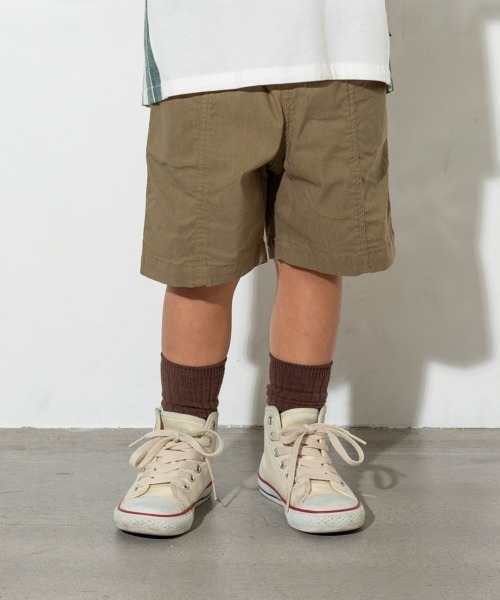 MAKE YOUR DAY（メイクユアデイ）の「【リンクコーデ】スーパーストレッチラウンドパンツ■80～140cm（その他パンツ・キッズ・カーキ/ブラウン/ブラック・120/130/100/80/110/90/140）」の3枚目の写真