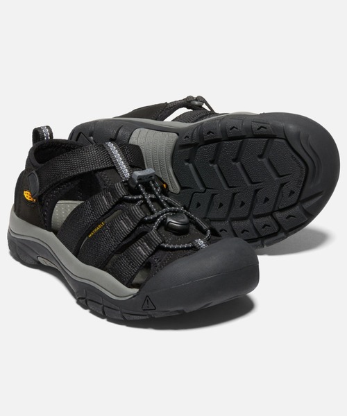 KEEN（キーン）の「NEWPORT H2 / ニューポート エイチツー / キッズ サンダル（サンダル・キッズ・ブラック・18.5cm/19.5cm/17cm/18cm/15cm/16cm）」の2枚目の写真
