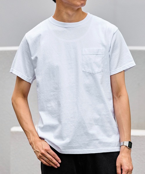GOOD ON S/S CREW NECK POCKET T-SHIRTS A (グッドオン クルーネック ポケットTシャツ)（Tシャツ/カットソー）｜Good On（グッドオン） 5,205円