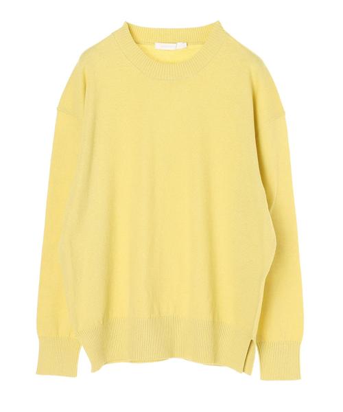 AMERICAN HOLIC（アメリカンホリック）の「クルーネックゆるニットプルオーバー＊（ニット/セーター・レディース・オフホワイト/ブラック/イエロー/ホワイト系その他4/杢グレー/ネイビー/グリーン/ピンク/その他7・M/L）」の11枚目の写真