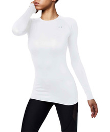 UNDER ARMOUR�i�A���_�[�A�[�}�[�j�́uUA�q�[�g�M�A �R���v���b�V���� �����O�X���[�u? �N���[(�g���[�j���O WOMEN)�i���̑��g�b�v�X�j�v