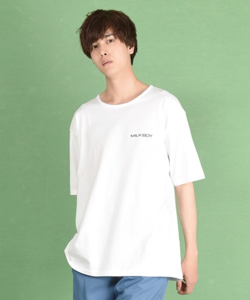 偉大な新品 Milkboy Logo Tシャツ Tシャツ カットソー Milkboy ミルクボーイ のファッション 最先端商品 Arenatheatre Net