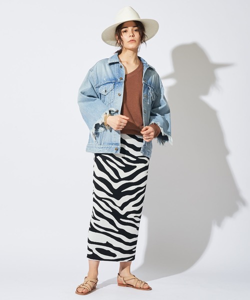 Whim Gazette（ウィムガゼット）の「ダメージDENIM ブルゾン（デニム 