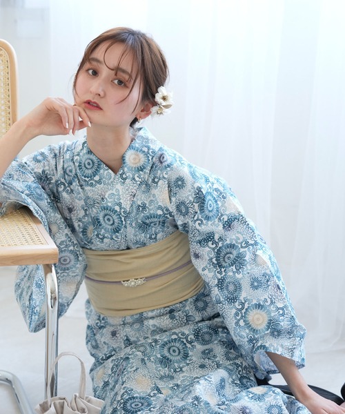 utatane(ウタタネ)の「帯締め utatane サステナブル大小パールモチーフ 日本製(和装小物・レディース・ブラック/エンジ/パープル/グレー/グリーン/マスタード/ラベンダー・FREE)」の11枚目の写真