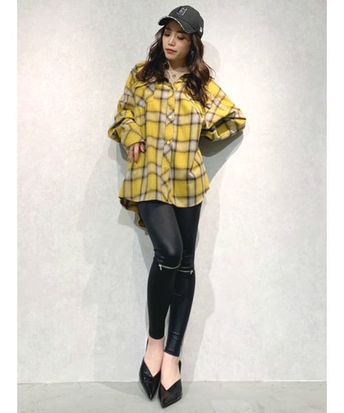 GYDA（ジェイダ）の「KNEE ZIP レギンス（その他パンツ・レディース・ブラック・SMALL）」の7枚目の写真