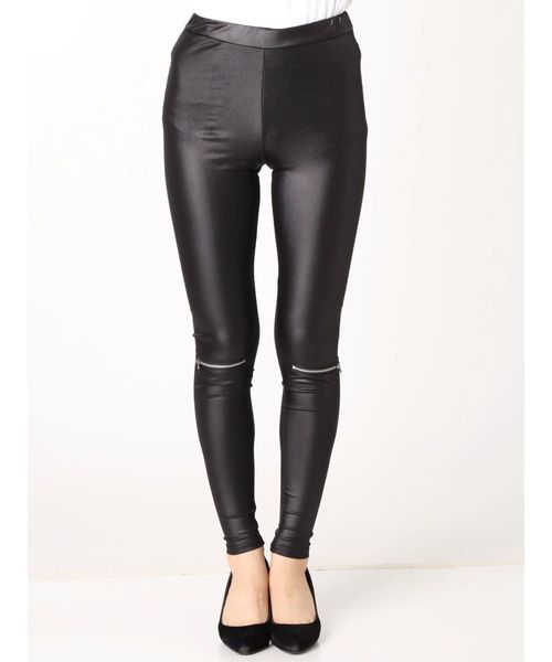 GYDA（ジェイダ）の「KNEE ZIP レギンス（その他パンツ・レディース・ブラック・SMALL）」の8枚目の写真