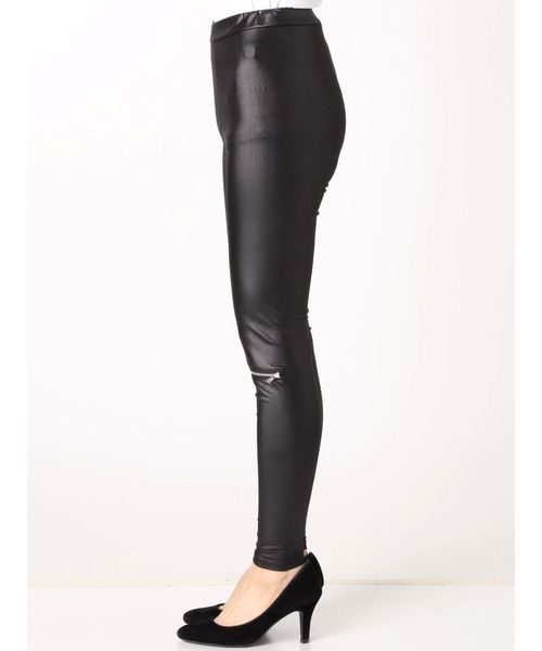 GYDA（ジェイダ）の「KNEE ZIP レギンス（その他パンツ・レディース・ブラック・SMALL）」の9枚目の写真