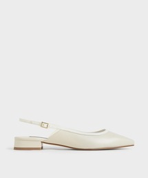 バレリーナ スリングバッグフラット / Ballerina Slingback Flats