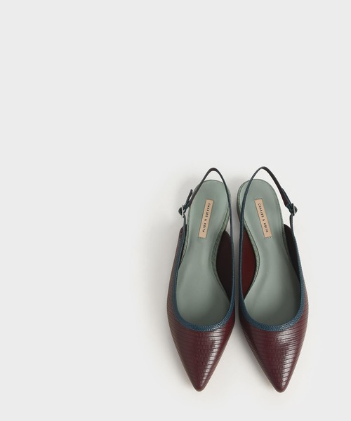 CHARLES & KEITH(チャールズ & キース)の「バレリーナ スリングバッグフラット / Ballerina Slingback Flats(バレエシューズ・レディース・オフホワイト/アニマル・22.5cm/23cm/23.5cm/24.5cm/25cm/25.5cm)」の15枚目の写真