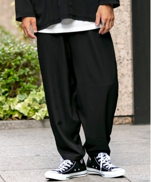 Beno（ビーノ）の「ソフト ジョーゼット / リラクシング ラウンジ イージー パンツ（その他パンツ・メンズ・ブラック/ライトグレー/ダークグリーン/ネイビー/ブルー・L/M）」の19枚目の写真