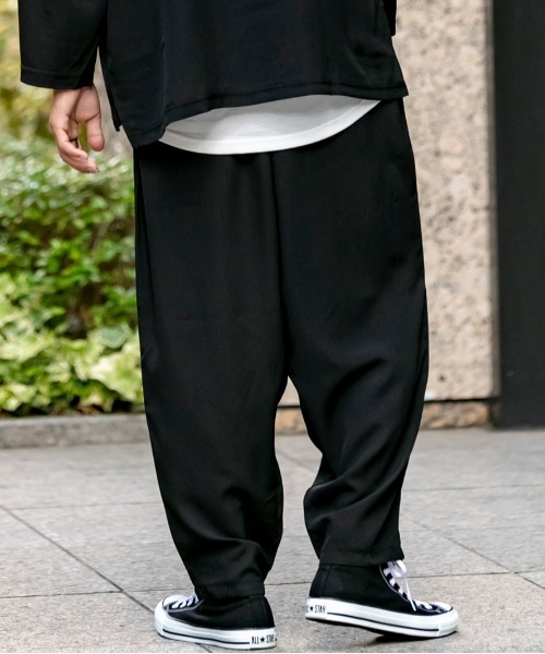 Beno（ビーノ）の「ソフト ジョーゼット / リラクシング ラウンジ イージー パンツ（その他パンツ・メンズ・ブラック/ライトグレー/ダークグリーン/ネイビー/ブルー・L/M）」の21枚目の写真