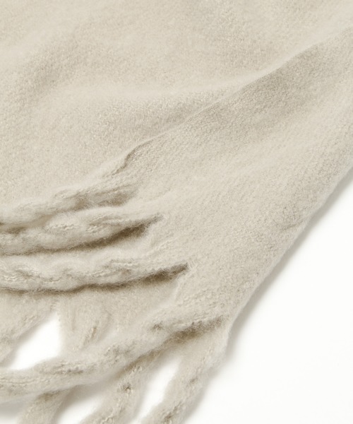 Heather(ヘザー)の「オオバンストールボリュームマフラー_918725(ストール/ショール・レディース・ホワイト/ホワイト系その他/ブラック/グレー/ブラウン系その他/ピンク・ONE SIZE)」の15枚目の写真