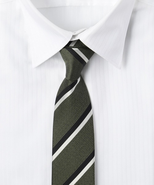 TETE HOMME(テットオム)の「メランジシルクタイ(ネクタイ・メンズ・グレー/チャコールグレー/ブラウン/ベージュ系その他/グリーン/グリーン系その他/ネイビー/ブルー系その他/ブルー系その他2/ブルー系その他3/ブルー系その他4/ブルー系その他5・FREE)」の5枚目の写真