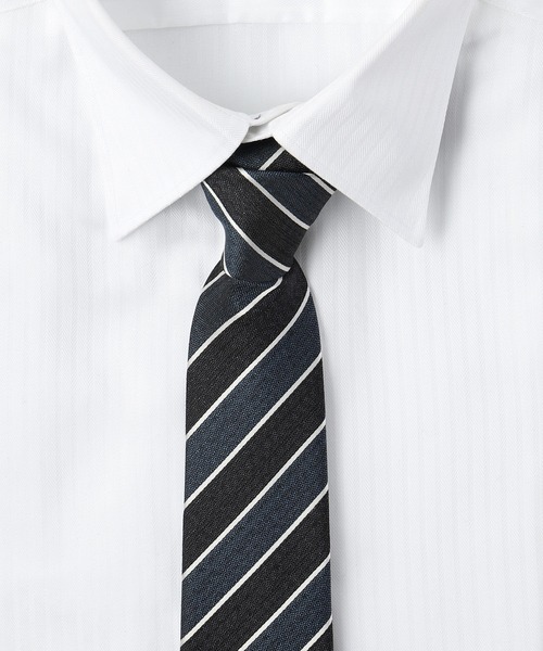 TETE HOMME(テットオム)の「メランジシルクタイ(ネクタイ・メンズ・グレー/チャコールグレー/ブラウン/ベージュ系その他/グリーン/グリーン系その他/ネイビー/ブルー系その他/ブルー系その他2/ブルー系その他3/ブルー系その他4/ブルー系その他5・FREE)」の11枚目の写真