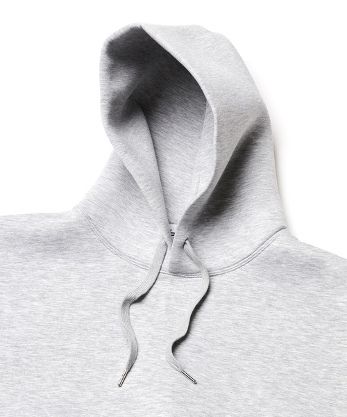 unlow（アンロー）の「【WEARISTA 心】スムースダンボールパーカー（パーカー・メンズ・ライトグレー/ライトブルー/ブラック・S/M）」の5枚目の写真