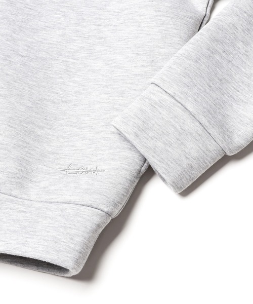 unlow（アンロー）の「【WEARISTA 心】スムースダンボールパーカー（パーカー・メンズ・ライトグレー/ライトブルー/ブラック・S/M）」の6枚目の写真