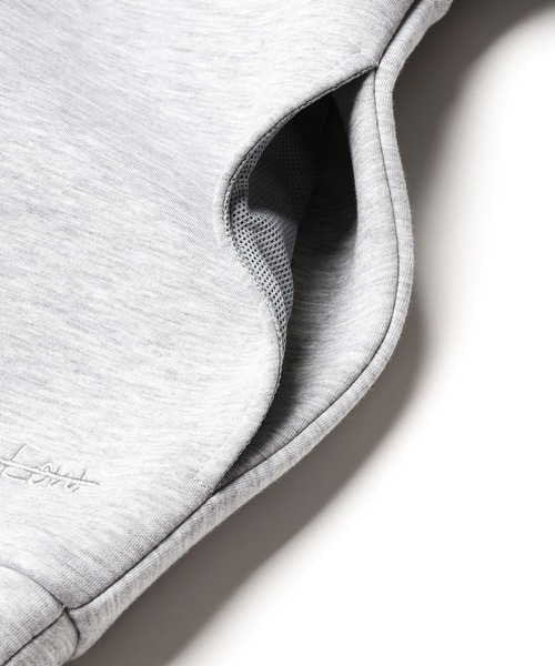 unlow（アンロー）の「【WEARISTA 心】スムースダンボールパーカー（パーカー・メンズ・ライトグレー/ライトブルー/ブラック・S/M）」の7枚目の写真