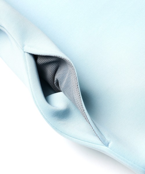 unlow（アンロー）の「【WEARISTA 心】スムースダンボールパーカー（パーカー・メンズ・ライトグレー/ライトブルー/ブラック・S/M）」の13枚目の写真