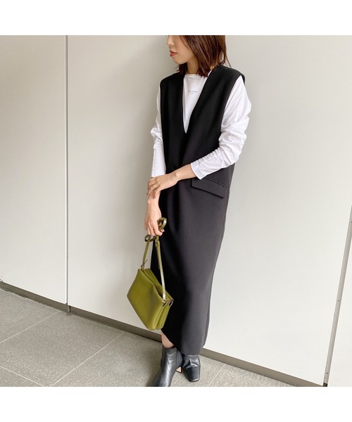 LOUNGEDRESS（ラウンジドレス）の「【WEB限定】深Vジャンパー