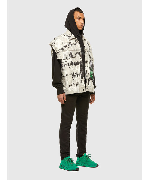 DIESEL（ディーゼル）の「DIESEL SS21 メンズ デニムパンツ スリムスキニー ジョグジーンズ THOMMER-Y-NE L.32（デニムパンツ・メンズ・ブラック・30inch/28inch/32inch/26inch/34inch/36inch）」の3枚目の写真