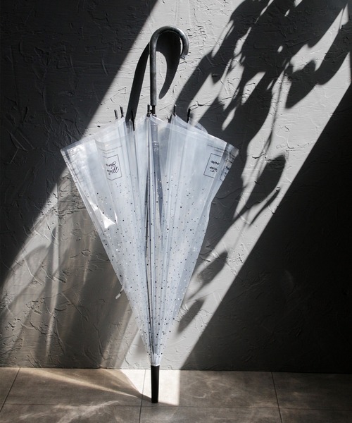 SESTO（セスト）の「gu21ss/Star＆Cat ビニール傘　58㎝（長傘・レディース・パープル/ブラック系その他/ブラック・ONE SIZE）」の16枚目の写真