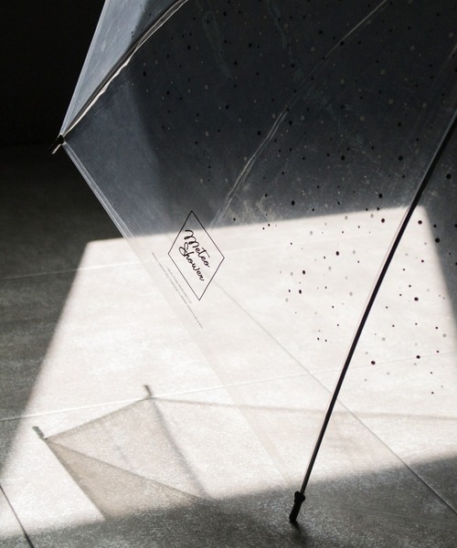 SESTO（セスト）の「gu21ss/Star＆Cat ビニール傘　58㎝（長傘・レディース・パープル/ブラック系その他/ブラック・ONE SIZE）」の15枚目の写真