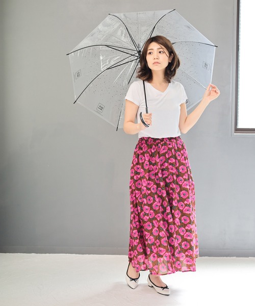 SESTO（セスト）の「gu21ss/Star＆Cat ビニール傘　58㎝（長傘・レディース・パープル/ブラック系その他/ブラック・ONE SIZE）」の13枚目の写真