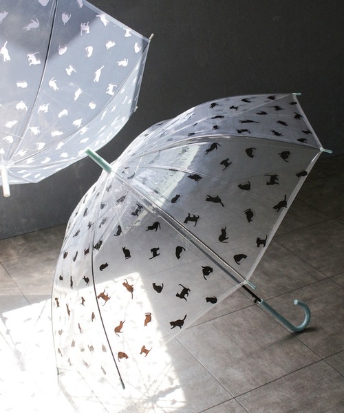 SESTO（セスト）の「gu21ss/Star＆Cat ビニール傘　58㎝（長傘・レディース・パープル/ブラック系その他/ブラック・ONE SIZE）」の18枚目の写真