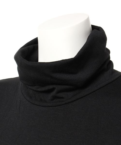 GIORDANO（ジョルダーノ）の「[GIORDANO]G-WARMER ハイネックロングスリーブＴシャツ（Tシャツ/カットソー・レディース・ホワイト系その他/ブラック/ブラック系その他/グレー系その他・SMALL/MEDIUM/LARGE）」の7枚目の写真