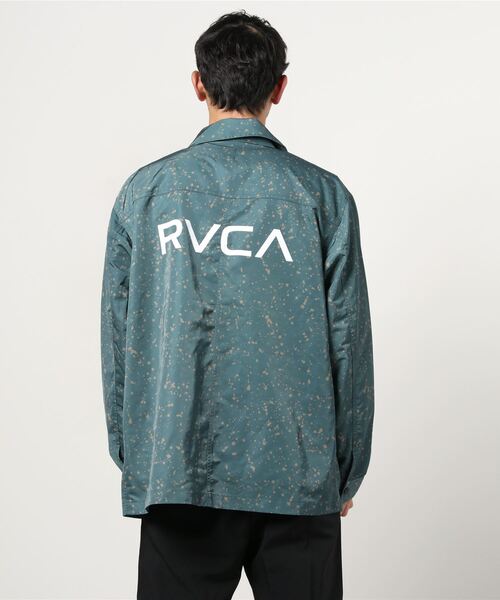 サイズＳ　SPLATTER GURDIAN ジャケット　RVCA RVCA（ルーカ）の「RVCA メンズ SPLATTER GURDIAN JACKET