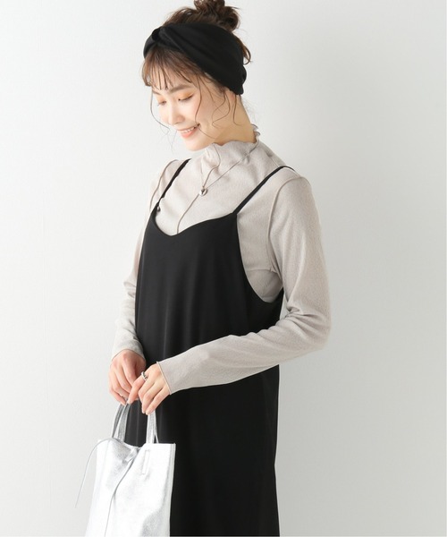 JOINT WORKS(ジョイントワークス)の「J-ドライテレコハイネックプルオーバー(Tシャツ/カットソー・レディース・ブラック/グレー/オレンジ・FREE)」の3枚目の写真