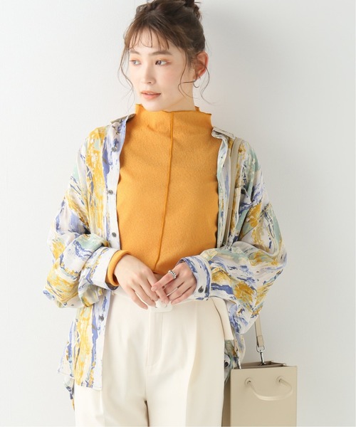 JOINT WORKS(ジョイントワークス)の「J-ドライテレコハイネックプルオーバー(Tシャツ/カットソー・レディース・ブラック/グレー/オレンジ・FREE)」の1枚目の写真