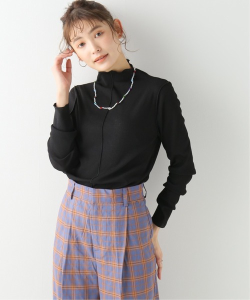 JOINT WORKS(ジョイントワークス)の「J-ドライテレコハイネックプルオーバー(Tシャツ/カットソー・レディース・ブラック/グレー/オレンジ・FREE)」の2枚目の写真