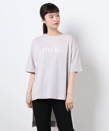 ロゴプリントオーバーサイズＴシャツ