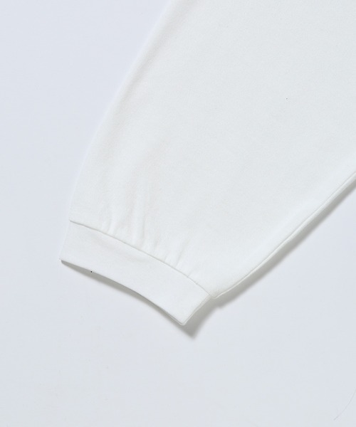 ADAM ET ROPE'(アダムエロペ)の「【NORITAKE】ドロップショルダー ルーズシルエット クルーネックロンT(Tシャツ/カットソー・メンズ・ホワイト/ブラック/チャコールグレー・M/L)」の13枚目の写真