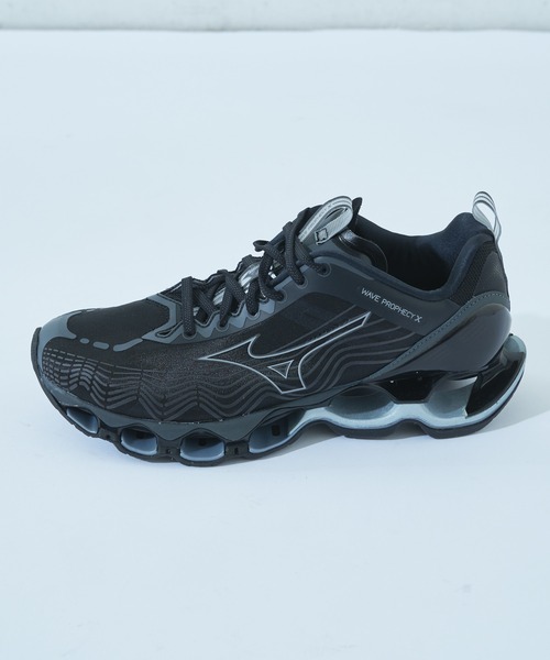 Mizuno Wave Prophecy X ウェーブプロフェシー　26cm WaveProphecy」スニーカー(26 ブラック): ファッション雑貨