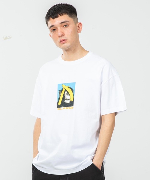 XLARGE（エクストララージ）の「S/S TEE SLAPSTICK（Tシャツ/カットソー・メンズ・ホワイト/ブルー/ブラック・M/S/XL/L）」の2枚目の写真